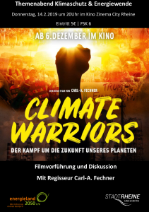 Einladung climate warriors